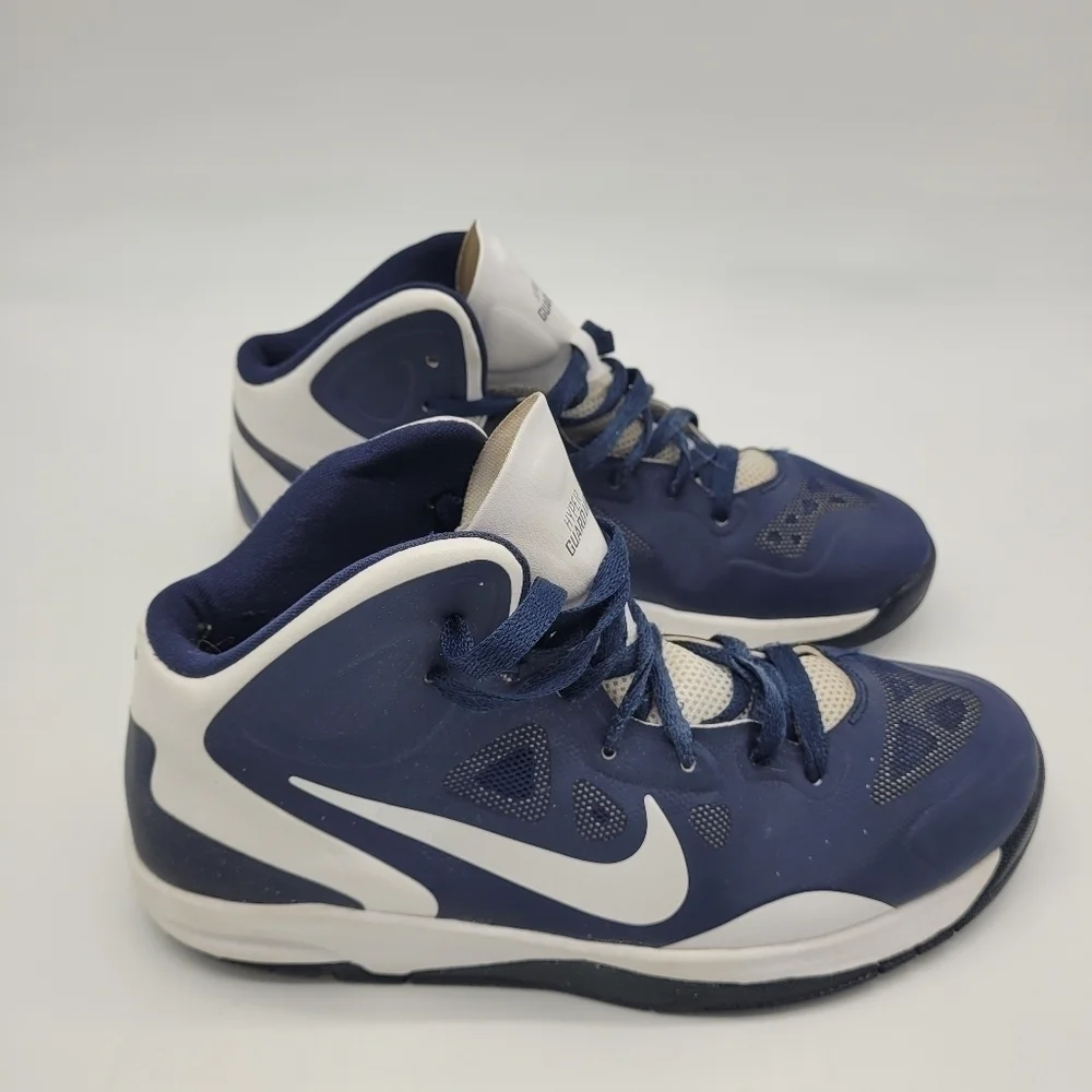 Nike Shoes 7 Youth Boys Hyper Guard Up Basketball Sneaker Navy Blue 551640 401
